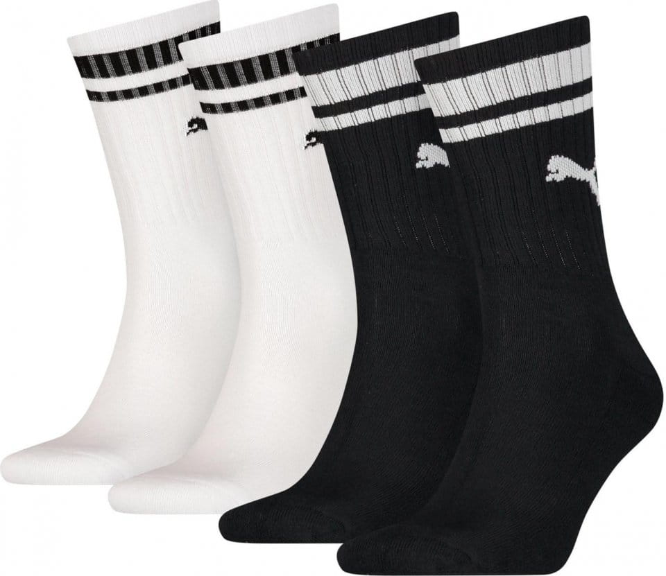 Calcetines Puma SCKS Crew Heritage Stripe 4 PACK