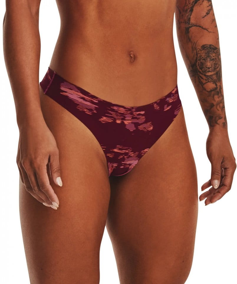 Bragas Under Armour PS Thong 3Pack Print-PNK