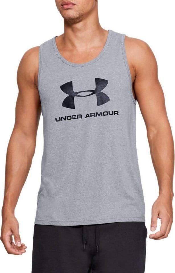 Camiseta sin mangas Under Armour UA SPORTSTYLE LOGO TANK - Top4Running.es
