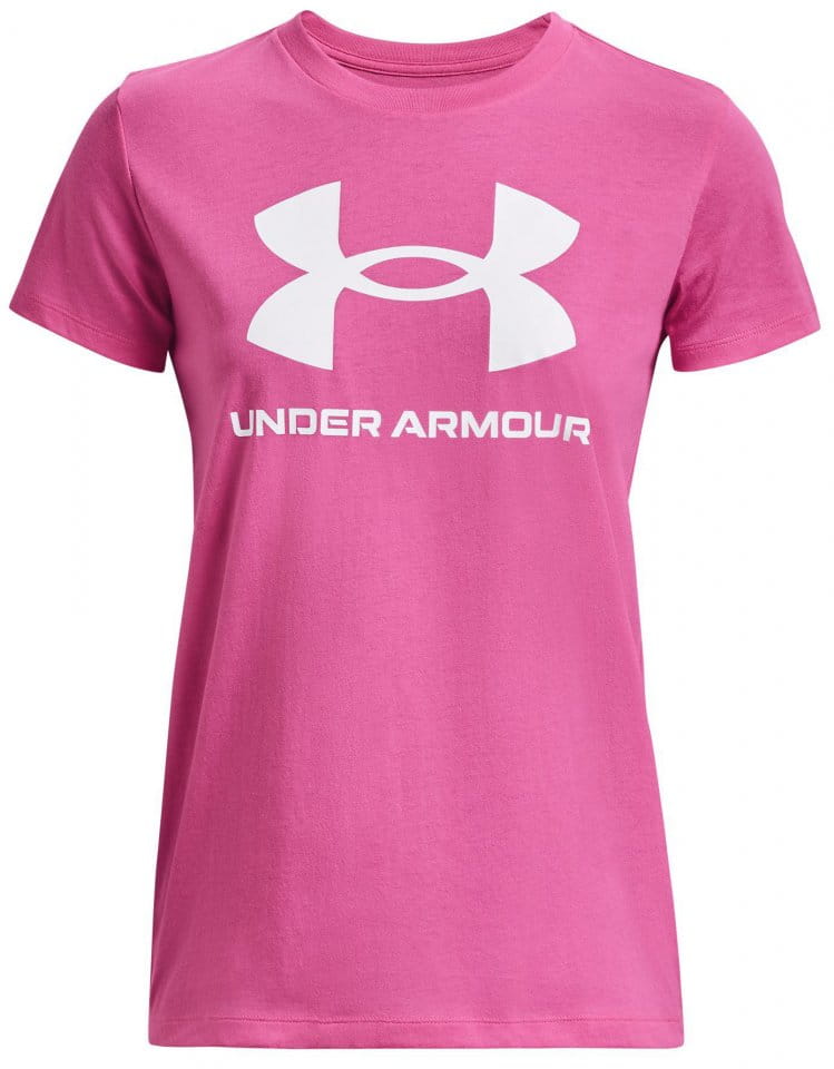 Camiseta Under Armour UA SPORTSTYLE LOGO SS-PNK