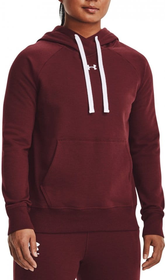 Sudadera con capucha Under Armour Rival Fleece HB Hoodie-RED