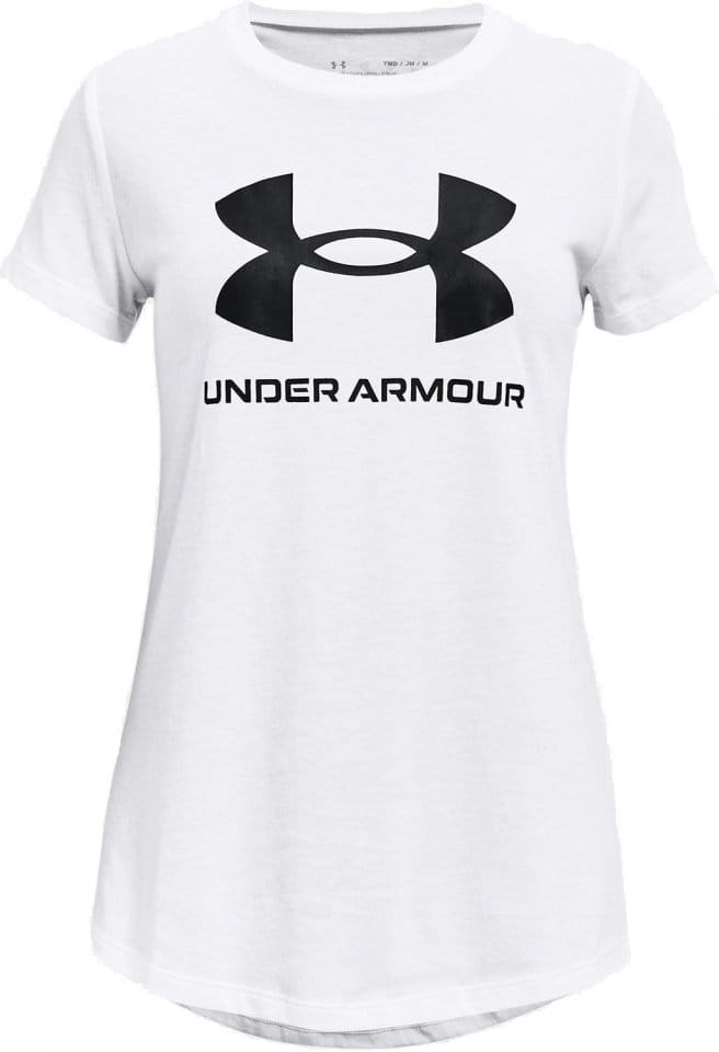 Camiseta Under Armour UA SPORTSTYLE LOGO SS-WHT