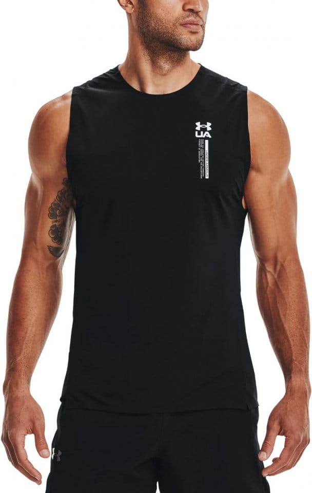 Camiseta sin mangas Under Armour UA HG IsoChill Perforated SL-BLK