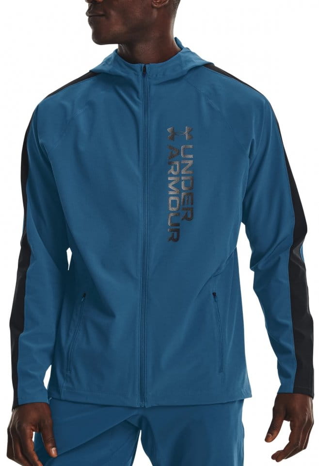 Chaqueta con capucha Under Armour UA OUTRUN THE STORM JACKET-BLU -  Top4Running.es