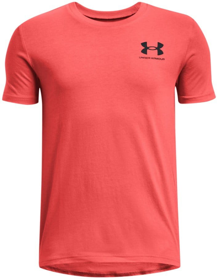 Camiseta Under Armour UA B SPORTSTYLE LEFT CHEST SS-RED