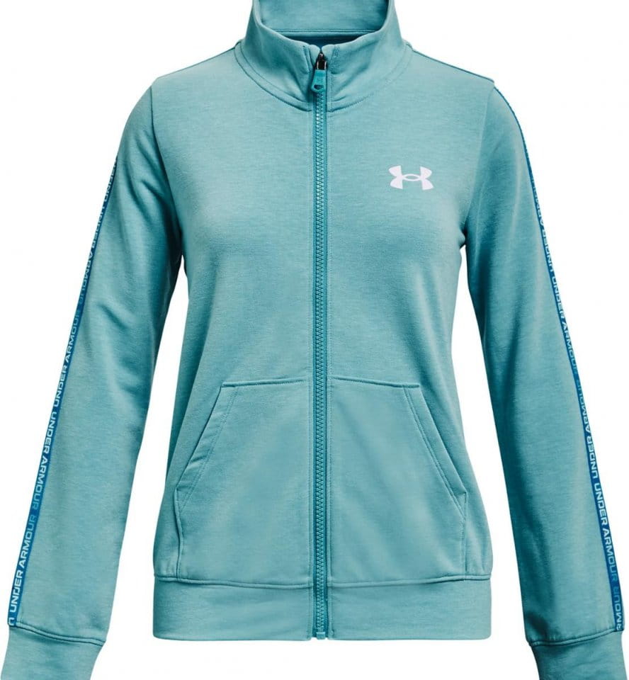 Sudadera con capucha Under Armour Rival Terry Taped FZ-BLU