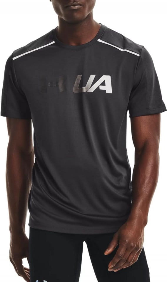 Camiseta Under Armour UA RUN Graphic Print Fill SS-GRY - Top4Running.es