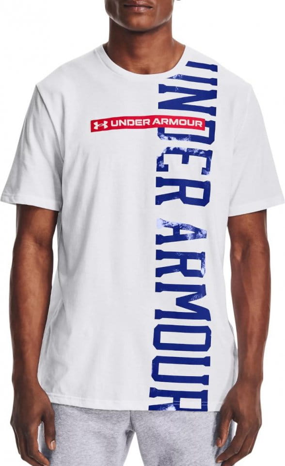 Camiseta Under Armour UA VERTICAL SIGNATURE SS-WHT