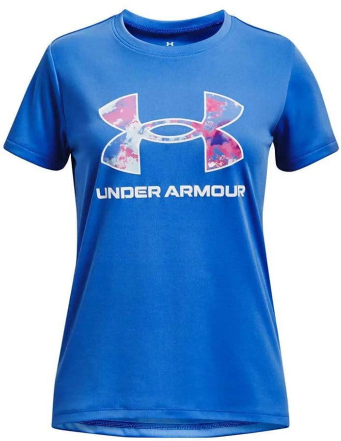 Camiseta Under Armour UA Tech Print BL SSC-BLU