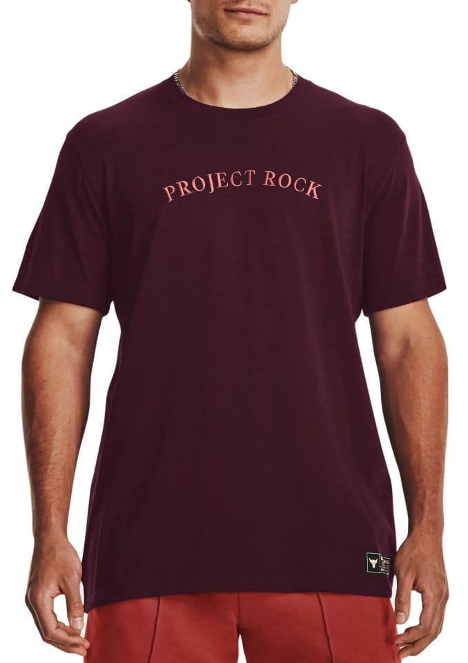 Camiseta Under Armour Project Rock Crest Heavyweight