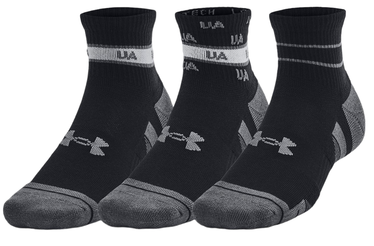 Calcetines Under Armour UA Perf Tech Nvlty 3pk Qtr