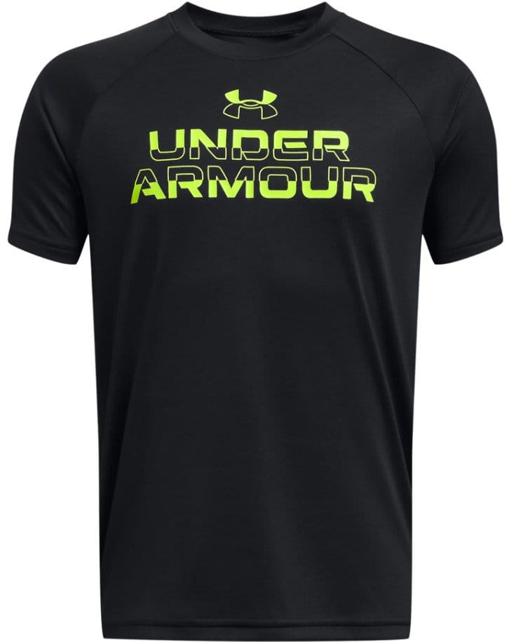 Camiseta Under Armour UA Tech Split Wordmark SS-BLK
