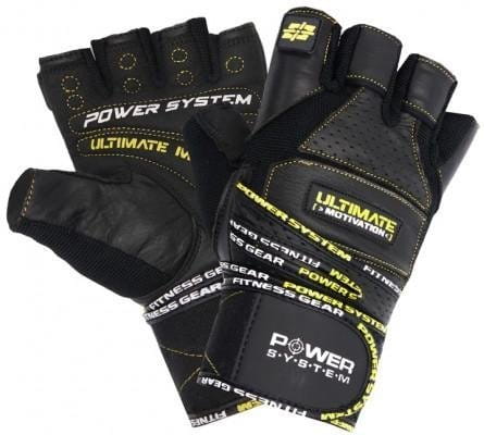 Guantes System POWER SYSTEM-GLOVES ULTIMATE MOTIVATION-YELLOW