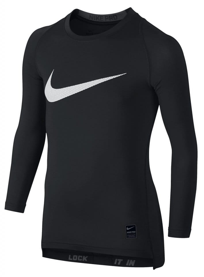 Camiseta de compresión Nike COOL HBR COMP LS YTH