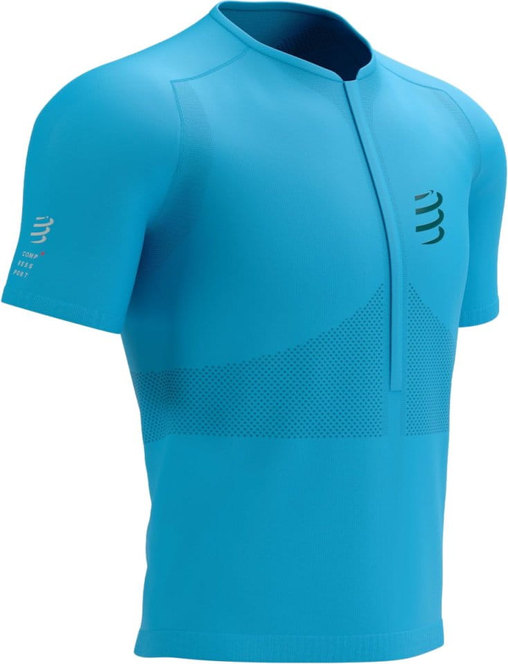 Camiseta Compressport Trail Half-Zip Fitted SS Top