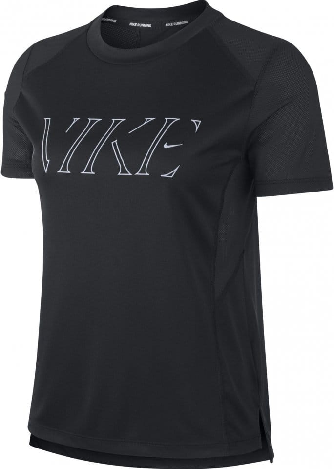 Camiseta Nike W NK MILER TOP SS HB FL NEW
