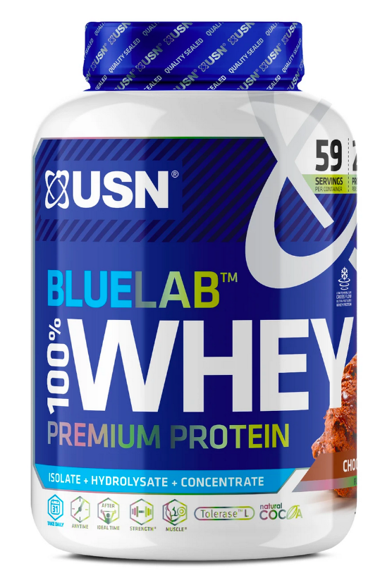 Proteínas en polvo USN BlueLab 100% Whey Premium Protein chocolate 2kg