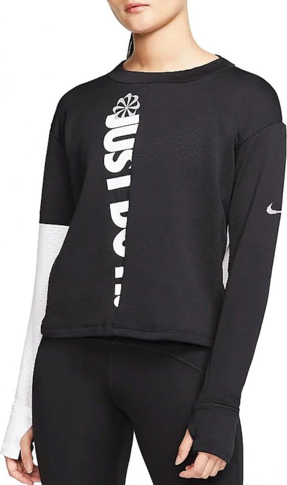 Camiseta de manga larga Nike W NK ICNCLSH SPHR TOP CREW
