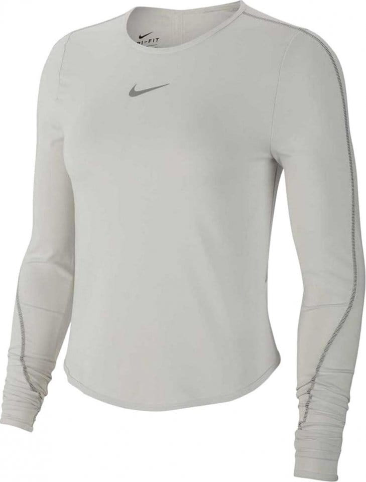 Camiseta de manga larga Nike W NK TOP LS RUNWAY REFLECTIVE