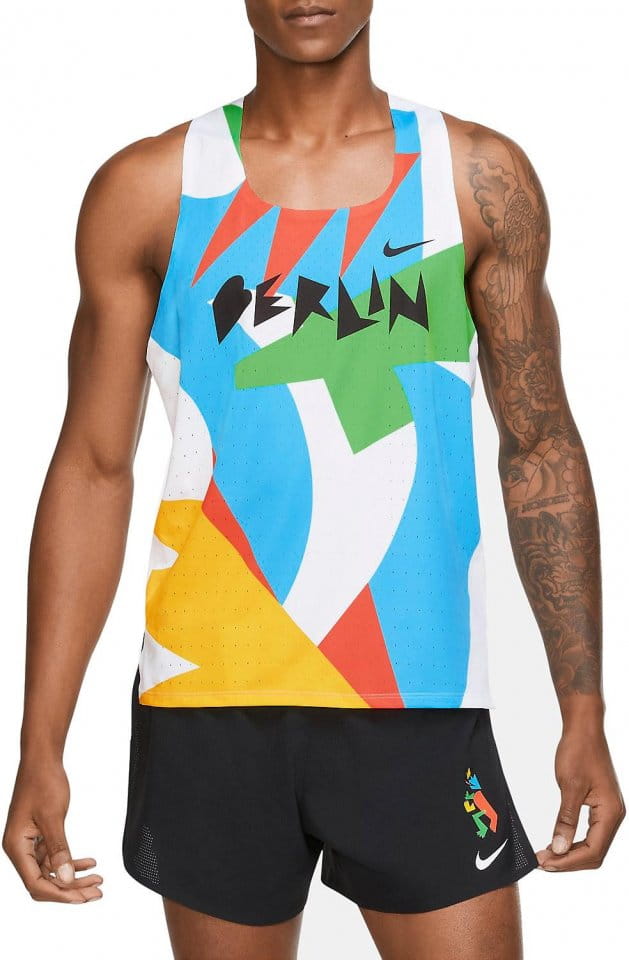 Camiseta sin mangas Nike M NK BERLIN AEROSWIFT SINGLET