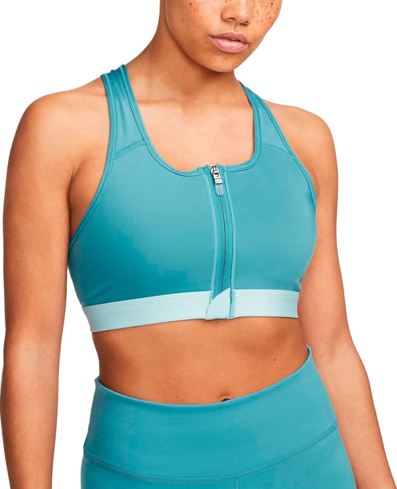 Sujetador Nike Swoosh Women’s Medium-Support Padded Zip-Front Sports Bra