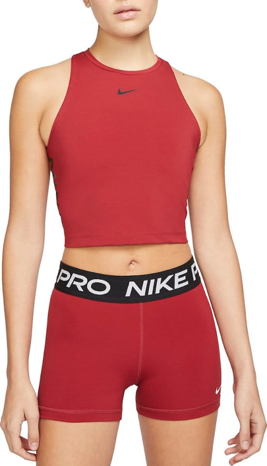 Camiseta sin mangas Nike Pro Dri-FIT Women’s Cropped Graphic Tank