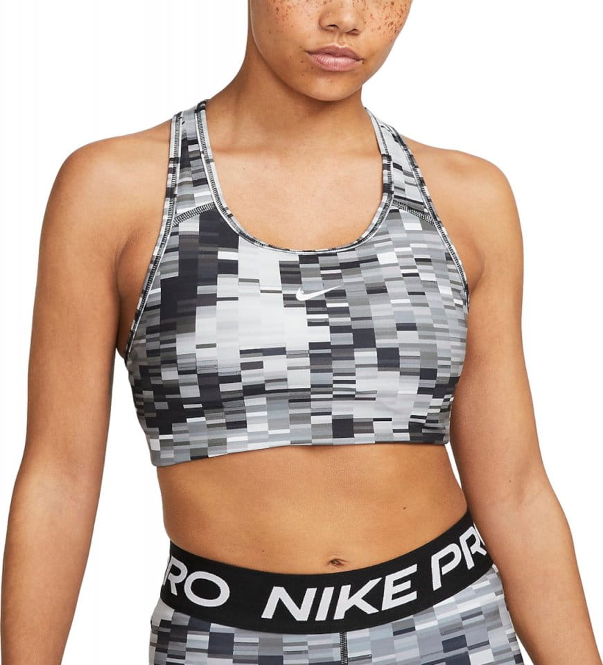 Sujetador Nike Swoosh Women Medium-Support 1-Piece Pad Allover Print Bra