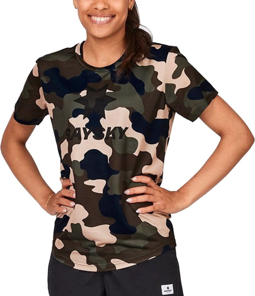 Camiseta Saysky WMNS Camo Combat T-Shirt