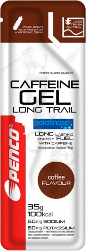 Geles energéticos PENCO CAFFEINE GEL LONG TRAIL 35g Coffee