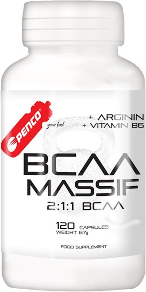 Aminoácidos PENCO BCAA MASSIF 120 cápsulas