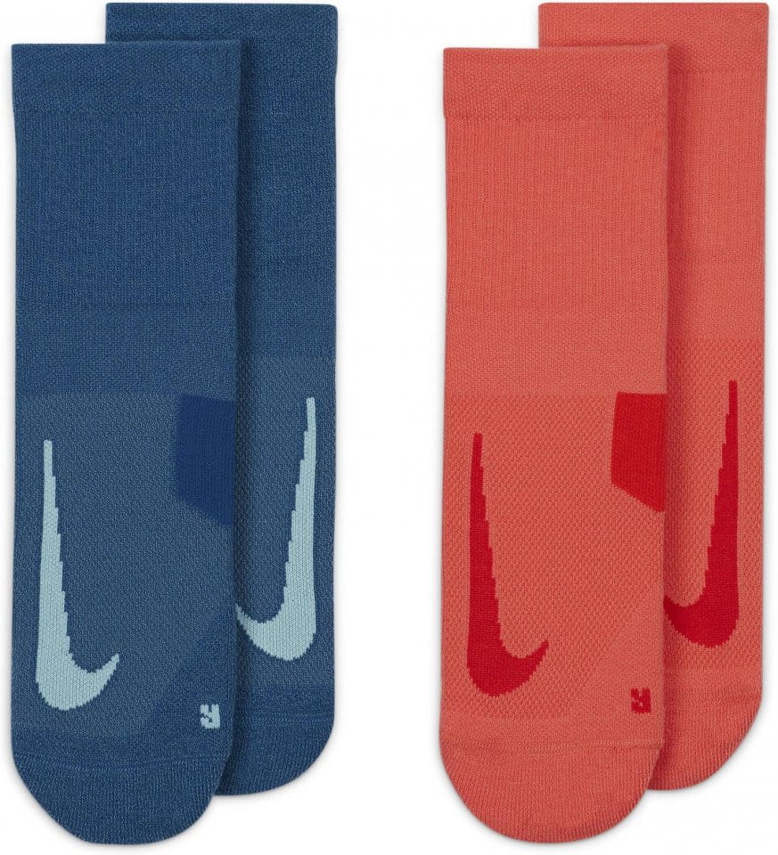 Calcetines Nike Multiplier Running Ankle Socks (2 Pair)