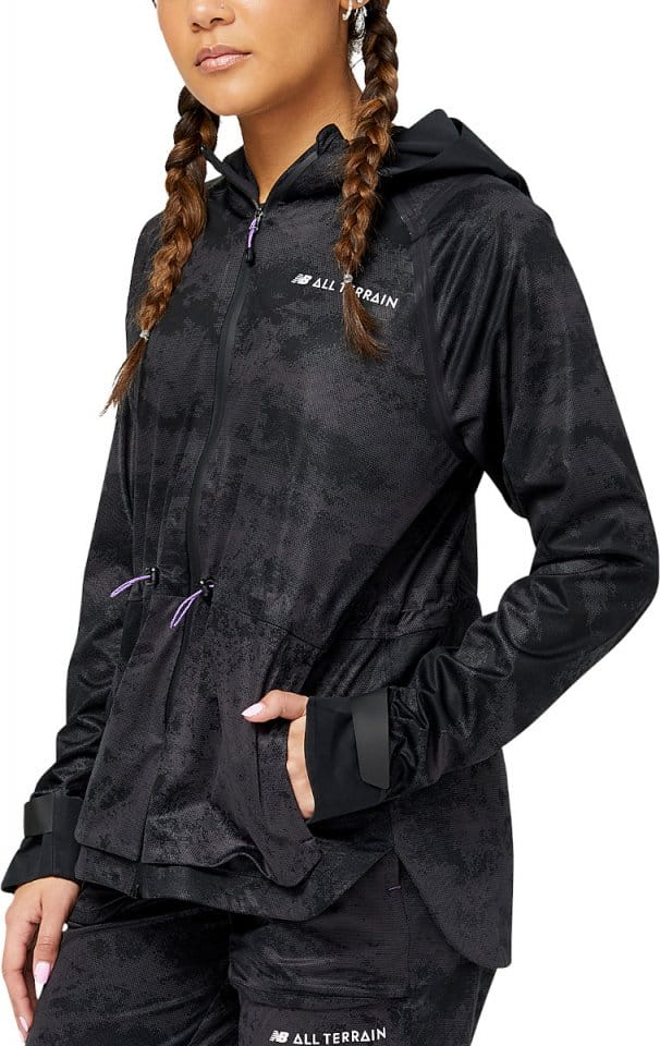 Chaqueta con capucha New Balance Impact Run AT Waterproof Jacket